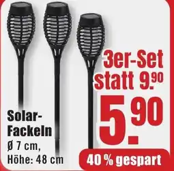 B1 Discount Baumarkt Solar- Fackeln Angebot