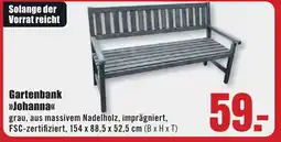 B1 Discount Baumarkt Gartenbank >>Johanna<< Angebot