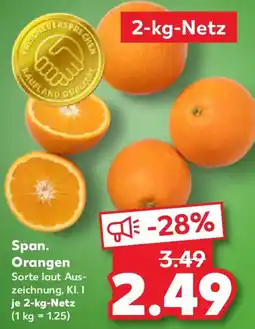 Kaufland Span. Orangen Angebot