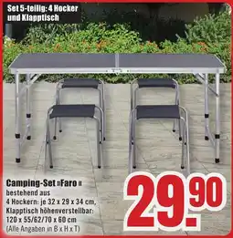 B1 Discount Baumarkt Camping-Set »>Faro << Angebot