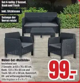 B1 Discount Baumarkt Möbel-Set »Mathilde<< Angebot