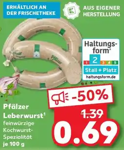 Kaufland Pfälzer Leberwurst Angebot