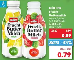 Kaufland MÜLLER Frucht Buttermilch Angebot