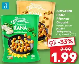 Kaufland GIOVANNI RANA Pfannen Gnocchi Angebot