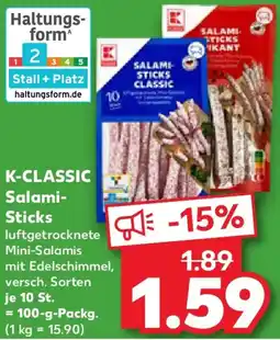 Kaufland K-CLASSIC Salami Sticks Angebot