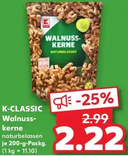 Kaufland K-CLASSIC Walnusskerne Angebot