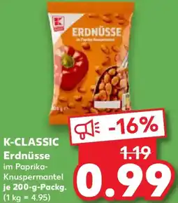 Kaufland K-CLASSIC Erdnüsse Angebot