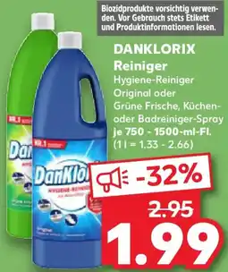 Kaufland DANKLORIX Reiniger Angebot