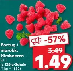 Kaufland Portug./ marokk. Himbeeren Angebot