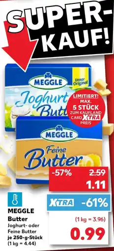 Kaufland MEGGLE Butter Angebot