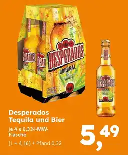 Globus Baumarkt Desperados Tequila und Bier Angebot