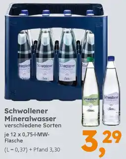 Globus Baumarkt Schwollener Mineralwasser Angebot
