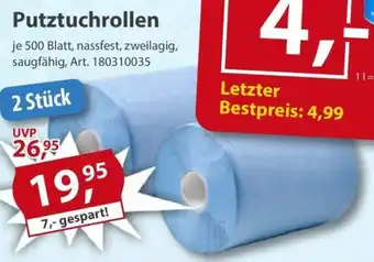 Sonderpreis Baumarkt Putztuchrollen Angebot