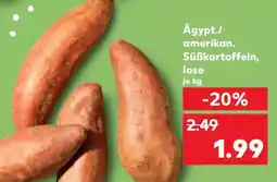 Kaufland Ägypt./ amerikan. Süßkartoffeln, lose Angebot
