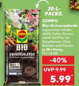 Kaufland COMPO Bio-Universalerde Angebot