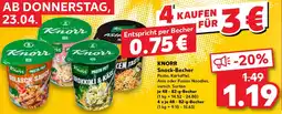 Kaufland KNORR Snack-Becher Angebot
