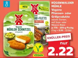 Kaufland RÜGENWALDER MÜHLE Vegane Pfannen- oder Grillprodukte Angebot
