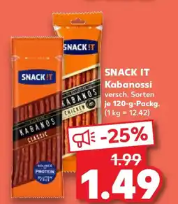 Kaufland SNACK IT Kabanossi Angebot