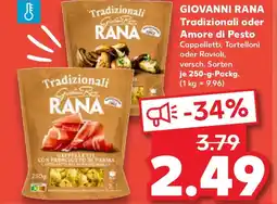Kaufland GIOVANNI RANA Tradizionali oder Amore di Pesto Angebot