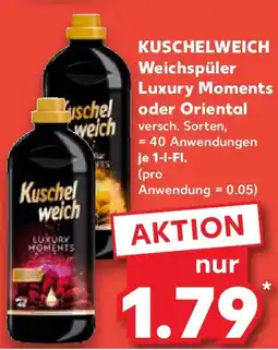 Kaufland KUSCHELWEICH Weichspüler Luxury Moments oder Oriental Angebot