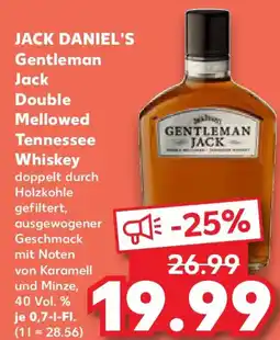 Kaufland JACK DANIEL'S Gentleman Jack Double Mellowed Tennessee Whiskey Angebot