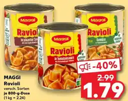 Kaufland MAGGI Ravioli Angebot