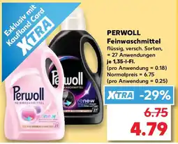 Kaufland PERWOLL Feinwaschmittel Angebot