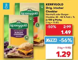Kaufland KERRYGOLD Orig. irischer Cheddar Angebot