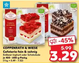 Kaufland COPPENRATH & WIESE Cafeteria fein & sahnig Angebot