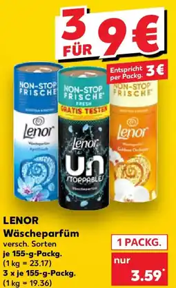 Kaufland LENOR Wäscheparfüm Angebot