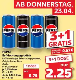 Kaufland PEPSI Erfrischungsgetränk Angebot