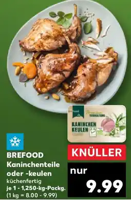 Kaufland BREFOOD Kaninchenteile oder keulen Angebot