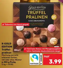 Kaufland K-GOLD EDITION Trüffelje pralinen Angebot
