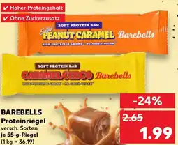 Kaufland BAREBELLS Proteinriegel Angebot
