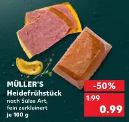 Kaufland MÜLLER'S Heidefrühstück Angebot