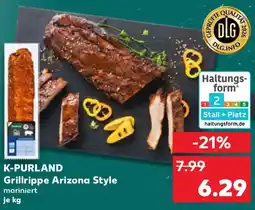 Kaufland K-PURLAND Grillrippe Arizona Style Angebot