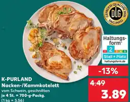Kaufland K-PURLAND Nacken-/Kammkotelett Angebot