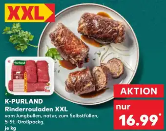 Kaufland K-PURLAND Rinderrouladen XXL Angebot