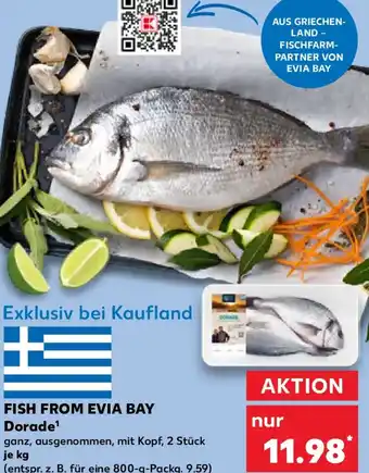 Kaufland FISH FROM EVIA BAY Dorade Angebot