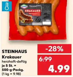 Kaufland STEINHAUS Krakauer Angebot