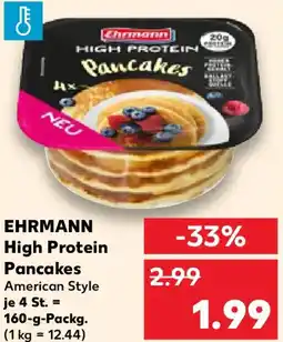 Kaufland EHRMANN High Protein Pancakes Angebot