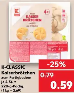 Kaufland K-CLASSIC Kaiserbrötchen Angebot