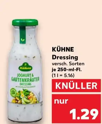 Kaufland KÜHNE Dressing Angebot