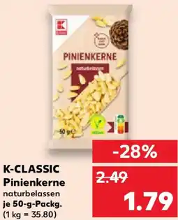 Kaufland K-CLASSIC Pinienkerne Angebot