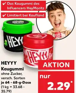 Kaufland HEYYY Kaugummi Angebot