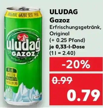 Kaufland ULUDAG Gazoz Angebot