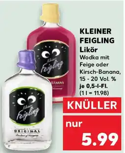 Kaufland KLEINER FEIGLING Likör Angebot