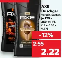 Kaufland AXE Duschgel Angebot
