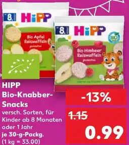 Kaufland HIPP Bio-Knabber Snacks Angebot