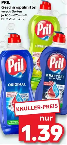 Kaufland PRIL Geschirrspülmittel Angebot